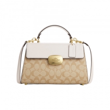 Сумка Coach Eliza из канвы Signature